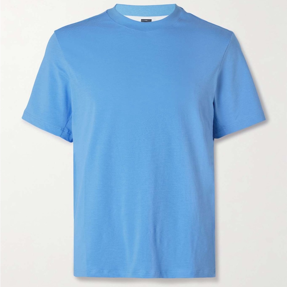 Lululemon Zeroed In Stretch Cotton-Blend Jersey T-Shirt - Pool Party